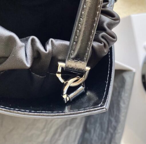 Givenchy Mini Cut Out Bucket Bag Black/White For Women 6.3in/16cm BB50NRB1GV 001 - Image 10