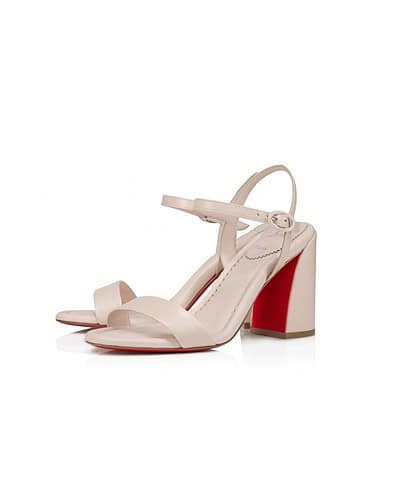 Christian Louboutin Miss Jane Sandal Leche For Women 85mm - 1240672F608