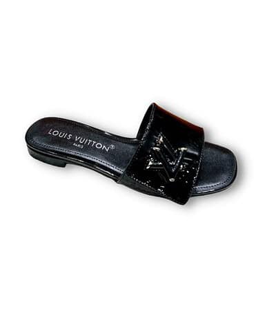Louis Vuitton Shake Flat Mule Black For Women