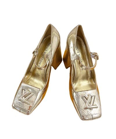 Louis Vuitton Shake Pump Gold For Women 8.5 cm / 3.3-inch