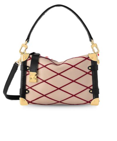 Louis Vuitton Side Trunk MM Beige For Women 8.3 Inches/ 22 Cm M24403