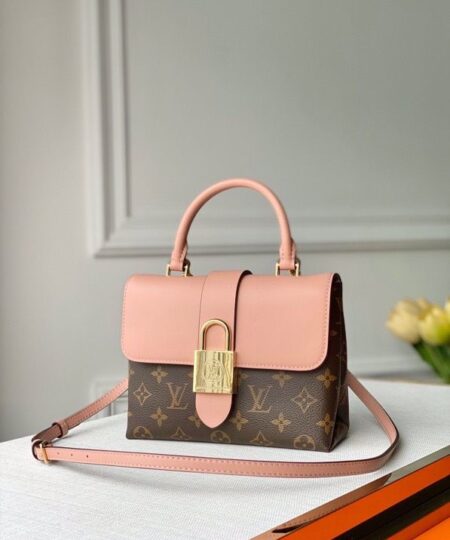 Louis Vuitton Locky BB Monogram Canvas Rose Poudre Pink For Women 7.9in/20cm LV M44080