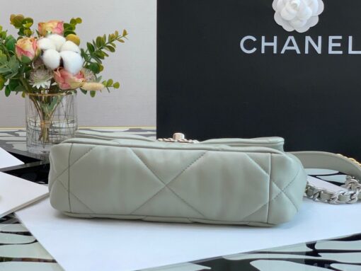 Chanel Classic Flap Bag Grey For Women 10.2in/26cm - Image 5