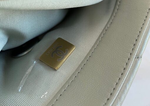 Chanel Classic Flap Bag Grey For Women 10.2in/26cm - Image 2
