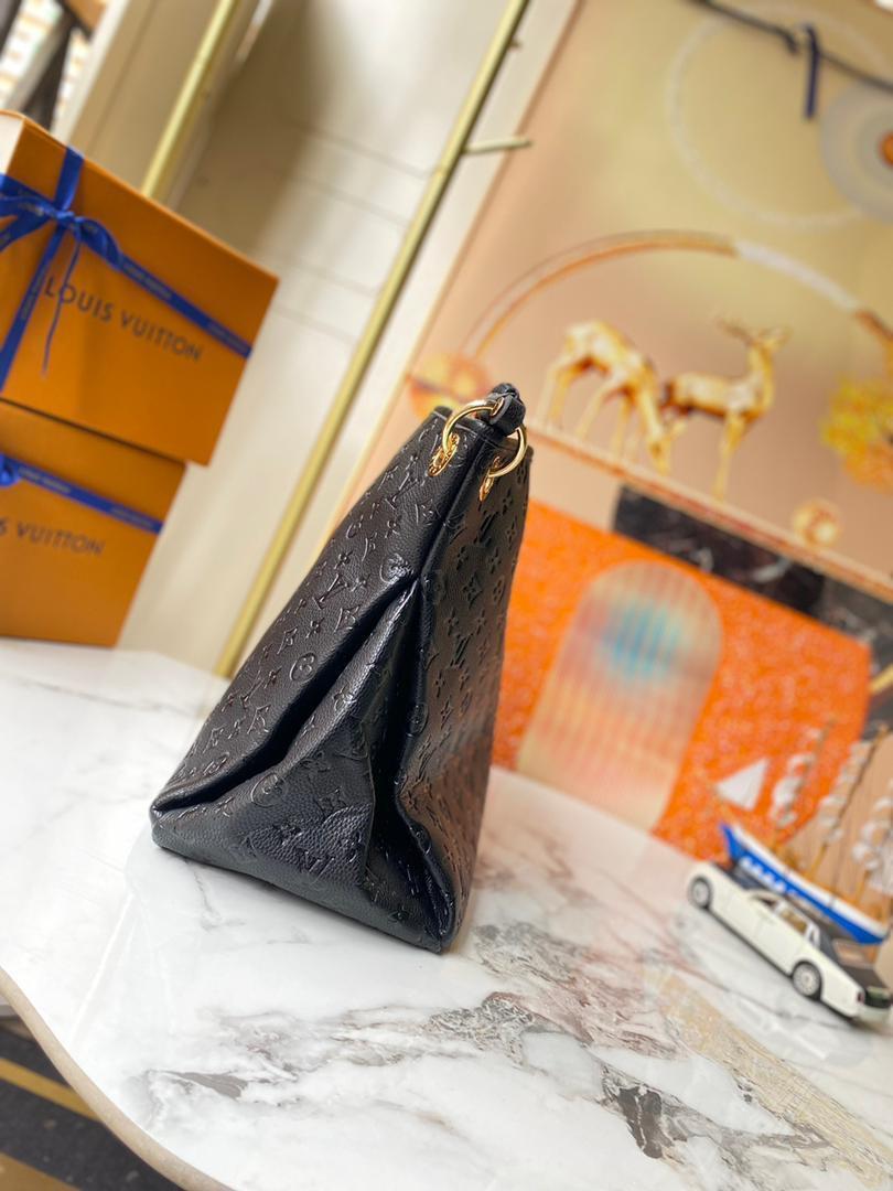 Louis Vuitton Artsy MM Monogram Empreinte Black For Women, Women's Handbags, Shoulder Bags 16.1in/41cm LV M41066 - Image 3