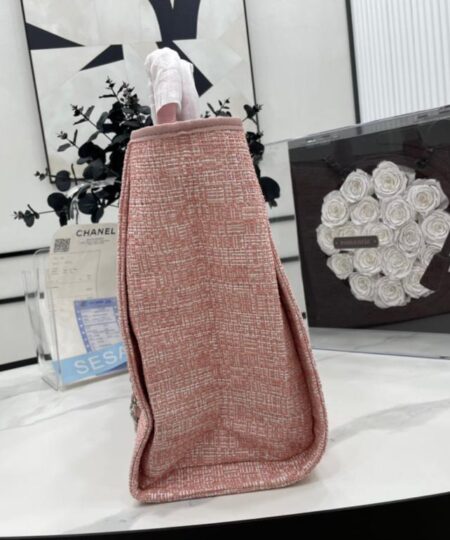 Alternative view of Chanel Deauville Tote 38cm Pink For Women A66941
