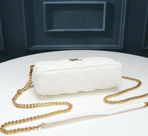Saint Laurent Becky Crossbody Bag White For Women 7in/18cm YSL P00555149 - Image 5