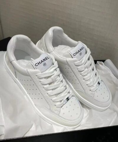 Chanel Sneakers White For Women, Women's Shoes 0.4in/1cm G39225