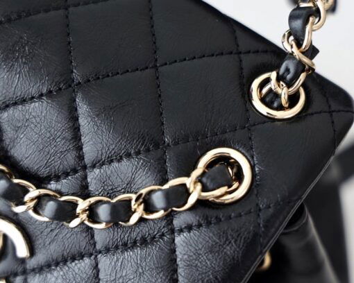 Chanel Backpack Black For Women 7 in/18cm - Image 6