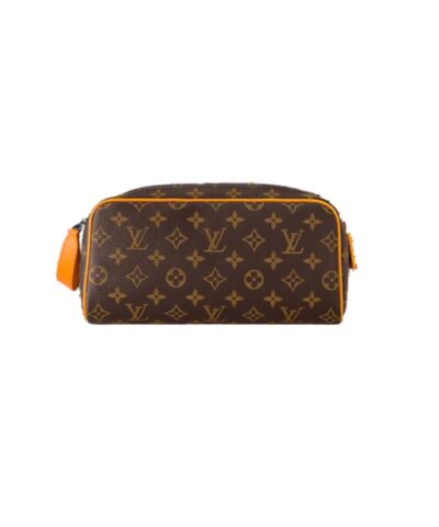 Louis Vuitton Dopp Kit Toiletry Bag Brown For Men 28cm/ 11 in M46696