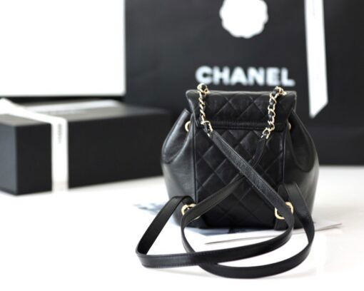 Chanel Backpack Black For Women 7 in/18cm - Image 5