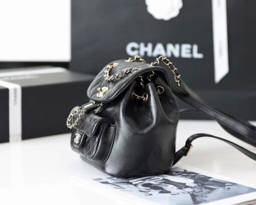 Chanel Backpack Black For Women 7 in/18cm - Image 3