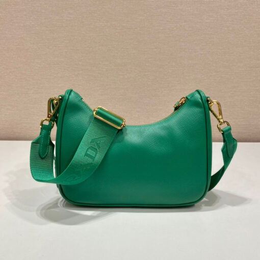 Prada Re-Edition 2005 Saffiano Bag In Green For Women 8.6 in/ 22 cm 1BH204_NZV_F0PCL_V_V2M - Image 5