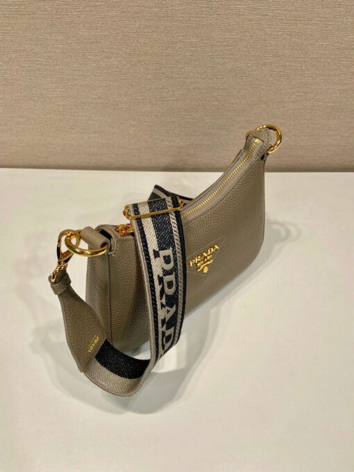 Prada Shoulder Bag In Grey For Women 9.5 in/ 24 cm 1BH193_2DKV_F0JDS_V_3OO - Image 2