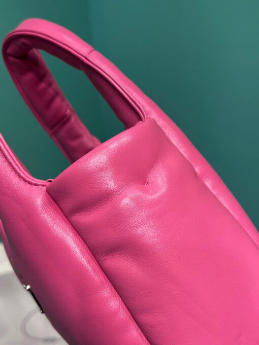 Prada Small Padded Prada Soft Nappa Bag In Pink For Women 7.1 in/ 18 cm - Image 7