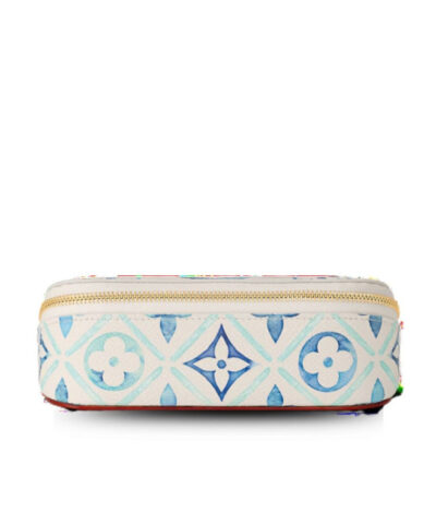 Louis Vuitton Sunglasses Pouch Bag Blue For Women 6.7in/25cm GI0835