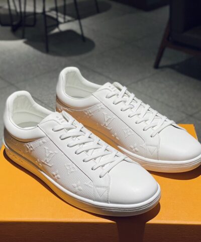 Louis Vuitton Luxembourg Sneaker White For Men LV 1A8QER