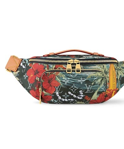 Louis Vuitton Rush Bumbag Navy Blue For Men 12in/30cm M24992