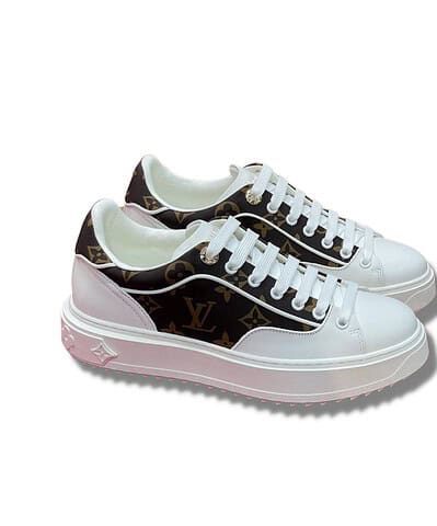 Louis Vuitton Time Out Sneaker Brown For Women 1AAP2U