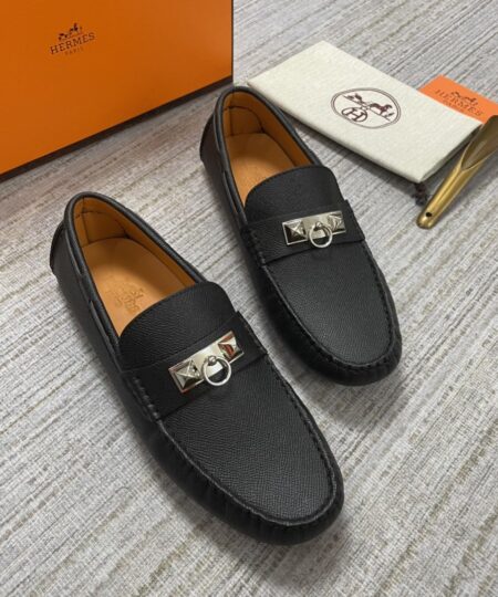 Hermes Irving Loafer Black For Men H141251ZH02390