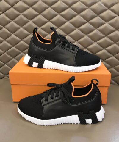 Hermes Depart Sneaker Black For Men H212918ZH02430