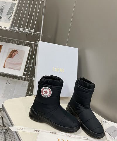 Christian Dior Women's Dior Frost Ankle Boot Black For Women CD