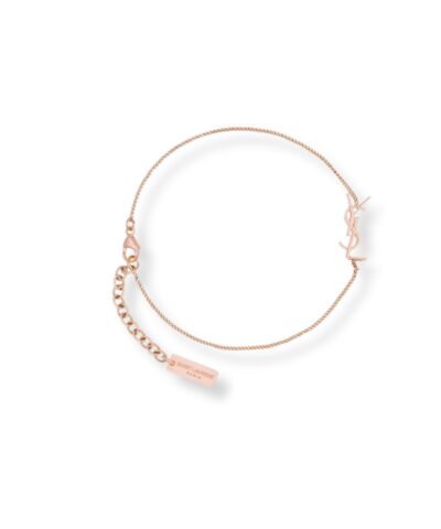Saint Laurent Cassandre Charm Bracelet Rose Gold For Women 635533Y15008096