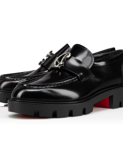 Christian Louboutin Moc Lug Black For Women