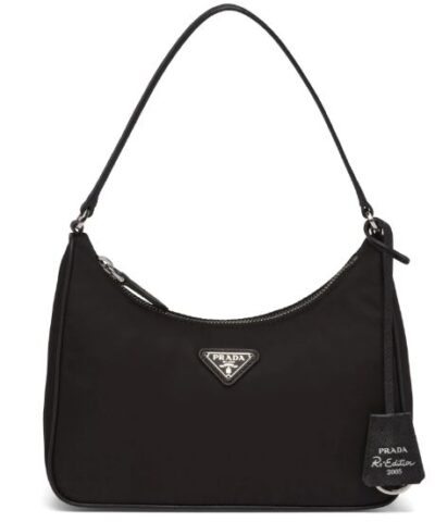 Prada Re-Edition 2005 Re-Nylon Mini Bag Black For Women, Women’s Bags 8.6in/22cm