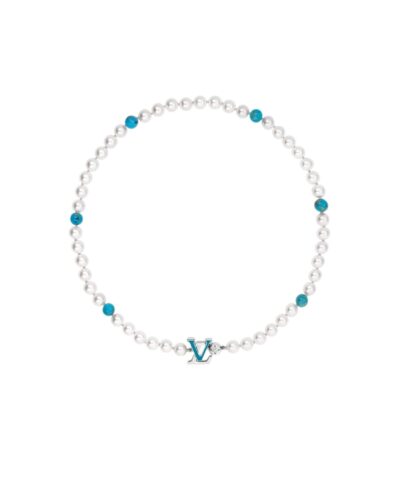 Louis Vuitton Turquoise Rodeo Necklace For Men 58cm/23in M02058