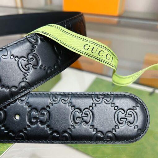 Gucci GG Marmont Reversible Belt Black, Women Belt - Image 6
