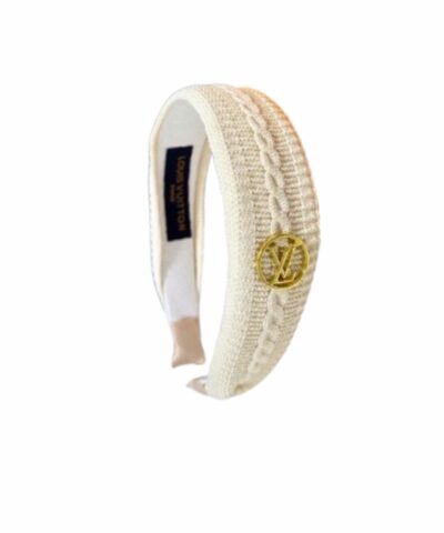 Louis Vuitton Hairband White For Women