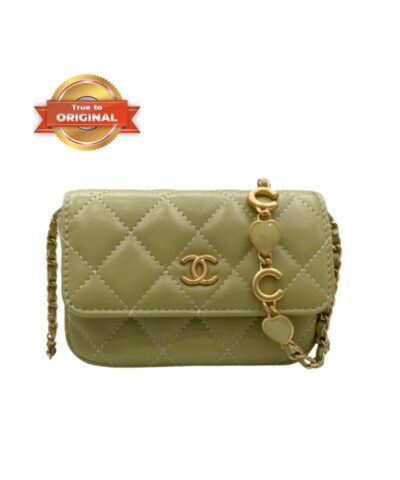 [True-to-ORIGINAL] Chanel Mini Flap Bag Green For Women, Women’s Bags 12.5cm
