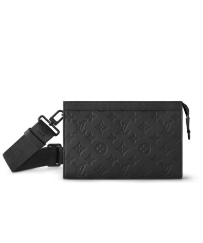 Louis Vuitton Gaston Wearable Wallet Black For Men 22cm / 8.7in M81115