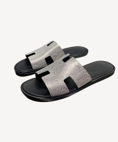 Hermes Oran Sandal Grey For Men