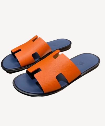 Hermes Oran Sandal Orange For Men