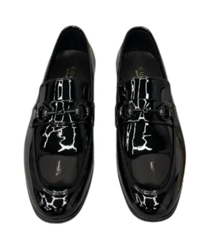 Gucci Loafer With Horsebit Black For Men 730137 BNC00 1000