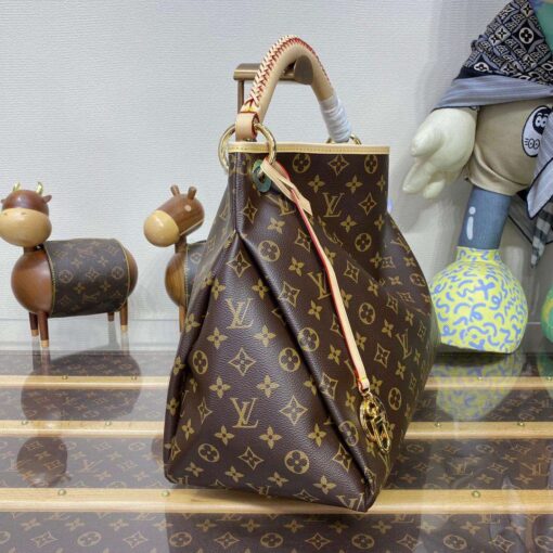 Louis Vuitton Artsy MM Monogram Canvas Brown For Women 16.1in/41cm LV M44869 - Image 5