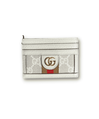 Gucci Ophidia GG card case White For Men 3.9in/10cm