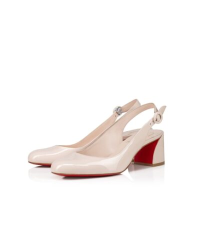 Christian Louboutin So Jane Sling Beige For Women 55mm – 3230029F608