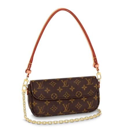 Louis Vuitton Wallet On Chain Ivy Brown For Women 23.5cm / 9.3in M81911