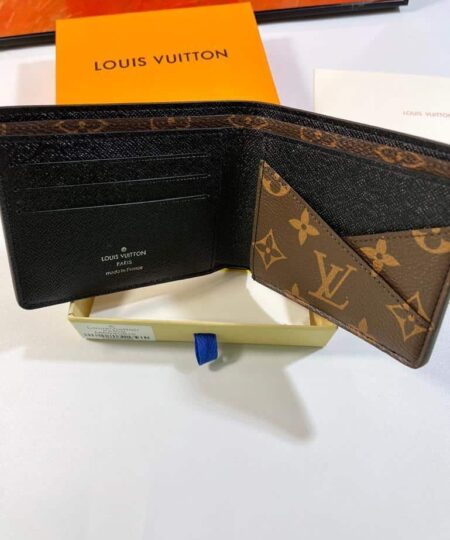 Alternative view of Louis Vuitton Multiple Wallet Monogram Macassar Black For Men 12cm LV M69408
