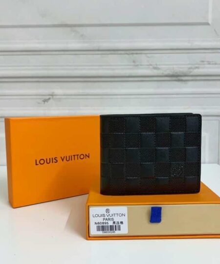 Louis Vuitton Multiple Wallet Damier Graphite For Men 4.5in/11.5cm LV