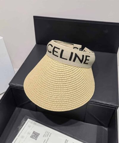 Celine Sedge Summer Hat Beige Celine Hat