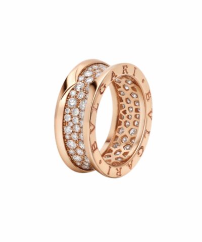 Bvlgari B.zero1 Ring Rose Gold For Women 361147