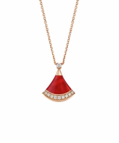 Bvlgari Divas’ Dream Necklace Rose Gold For Women 361251
