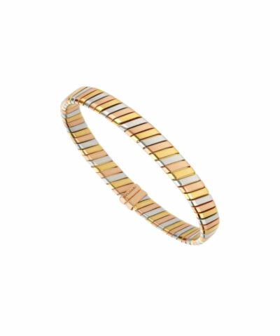 Bvlgari Tubogas Bracelet Yellow/White/Rose Gold For Women 361014