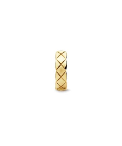 Chanel Coco Crush Single Earring Yellow Gold For Women J12685