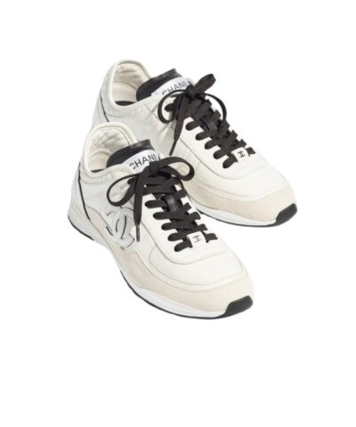 Chanel Sneakers White/Black For Women G46372-B19848-NAFGP