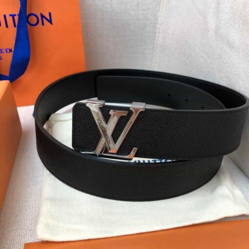 Louis Vuitton Initiales Reversible LV Belt with Silver Hardware LV Women Belt LV - Image 4